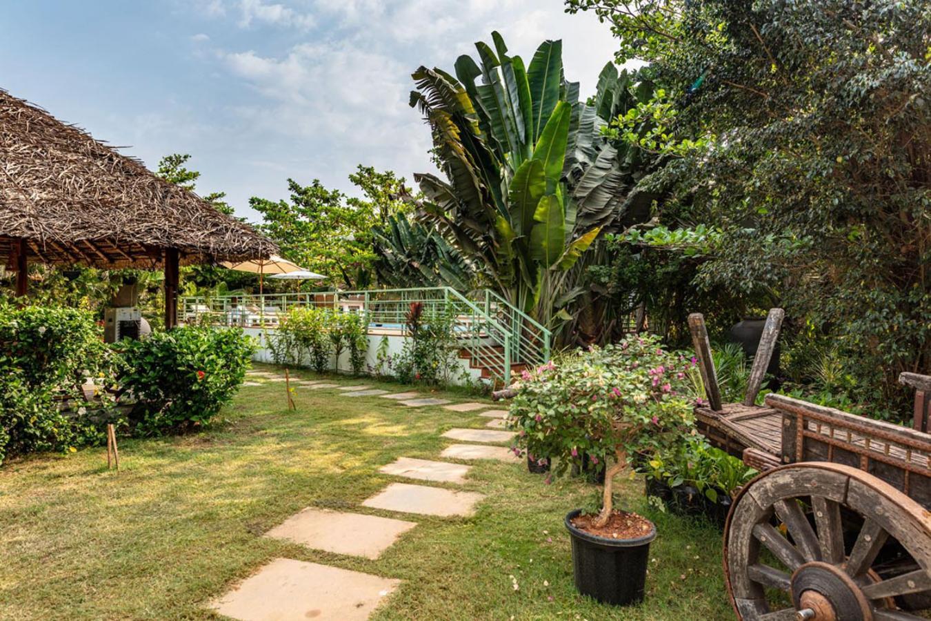 Akasa Goa Hotel Palolem Bagian luar foto