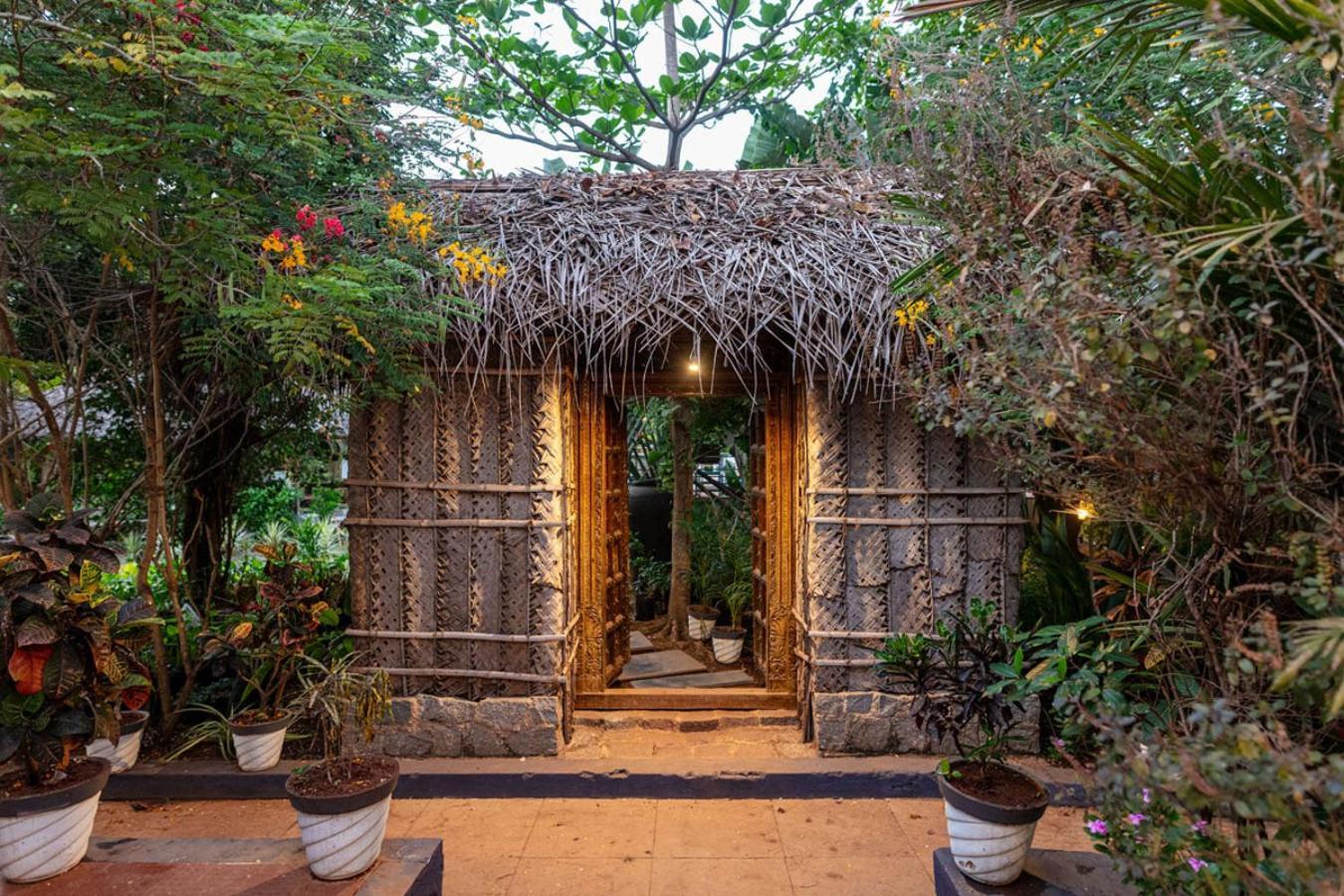 Akasa Goa Hotel Palolem Bagian luar foto