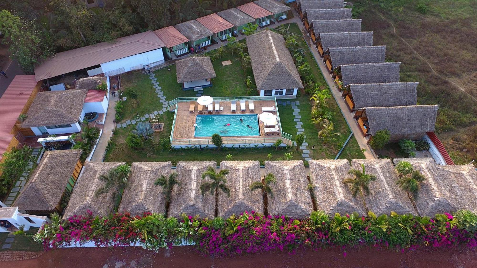 Akasa Goa Hotel Palolem Bagian luar foto